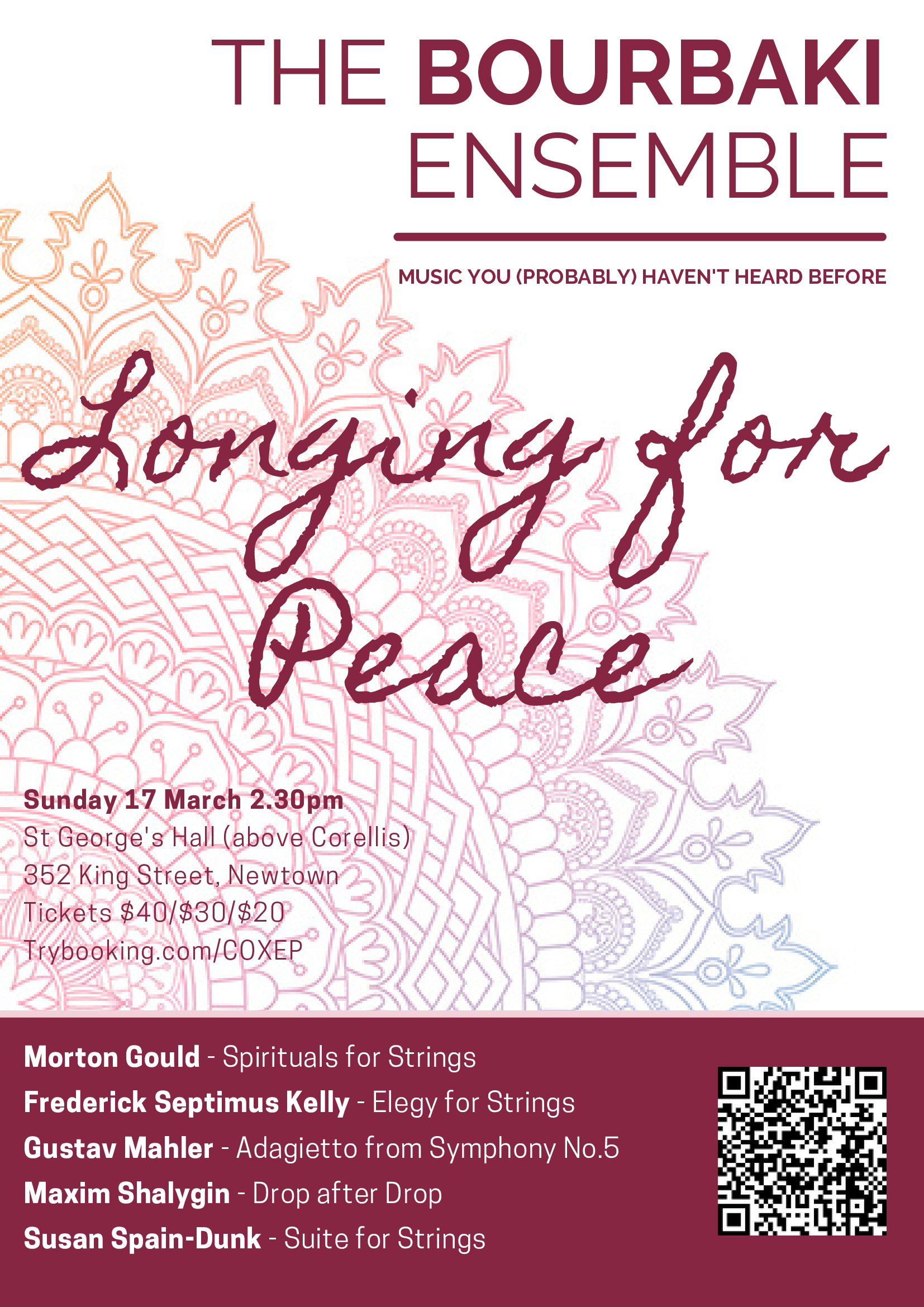 Bourbaki March 2024 - poster: Rob Newnham